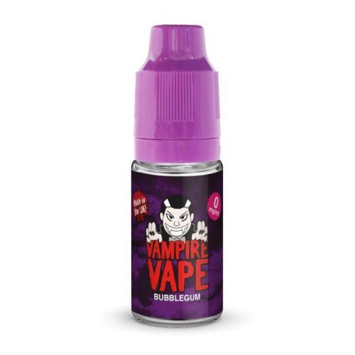 vampire vape bubblegum 10ml 0mg